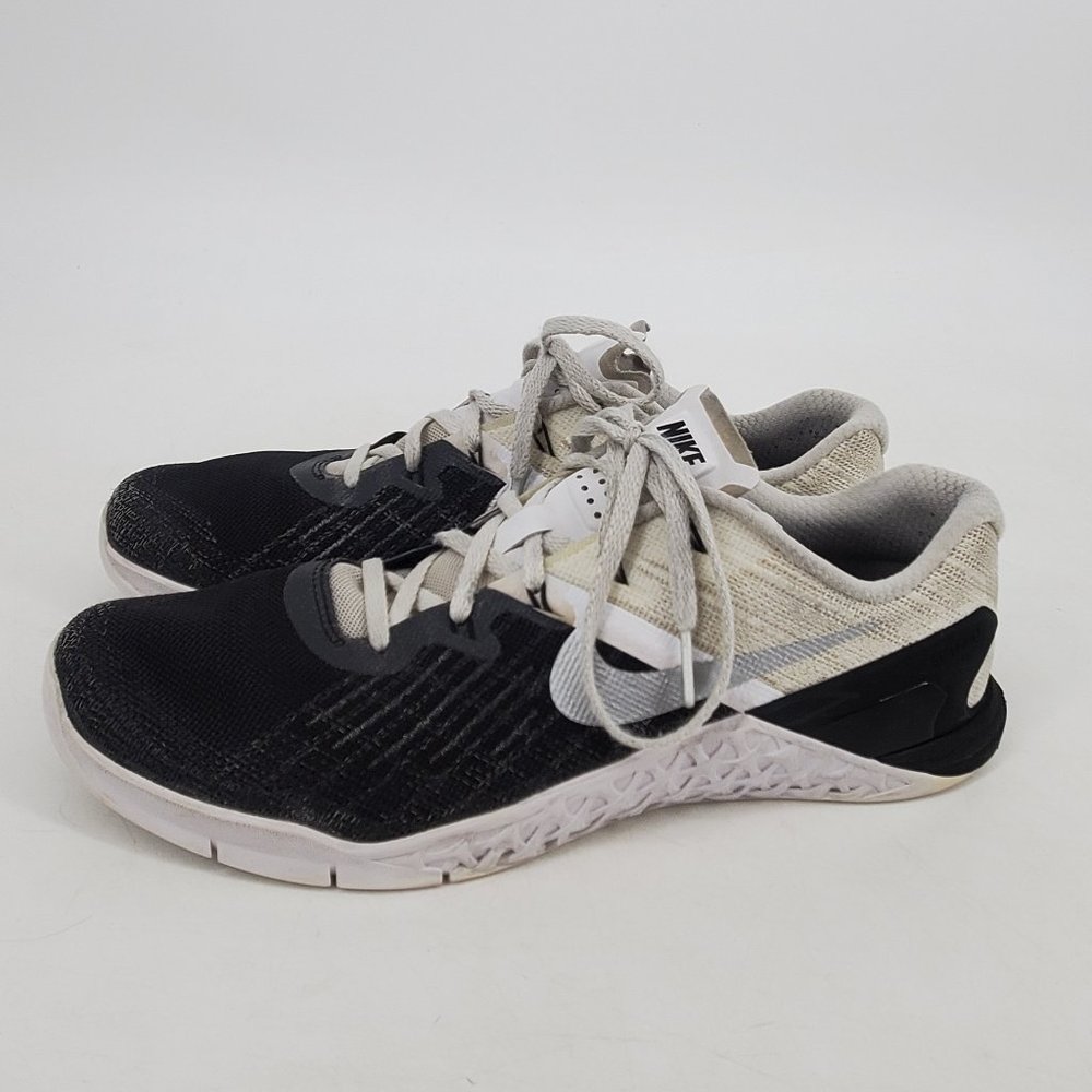 Nike Metacon3 Training Lift Run Jump Cross-fi Shoe  Size 10.5 Black/White